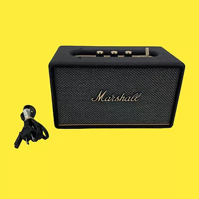 FOR PARTS Marshall Acton III Home Speaker Black #FP3214 • $119.79