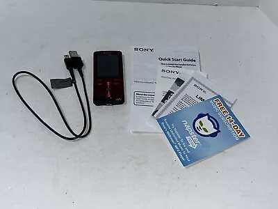 Sony Walkman NWZ-E383 - 4GB - Red - Digital Media MP3 Player - Works!  • $29.99