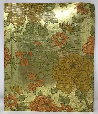 Vintage Wallpaper Sample Style Perfect Sherwin-Williams Royal Gardens 83637 • $7.20