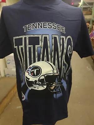 Officially Licensed NFL Game Day Tennessee Titans Spotlight Navy T-Shirt Vintage • $12.99