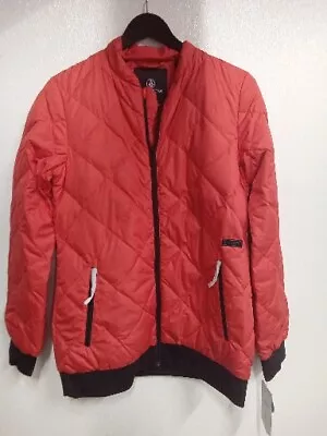 Volcom Casco Down Puff Jacket Red Snowboard Ski Sz S #2 • $90