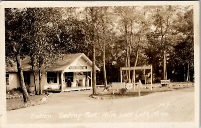 $19.95 • Buy Onamia Minnesota Indian Trading Post Mille Lacs Lake 1929 Employee Postcard W3