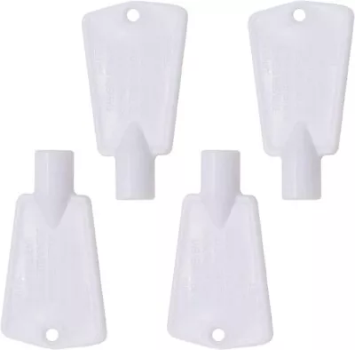 $6.94 • Buy 297147700 Freezer Door Key For Frigidaire, Kenmore, Whirlpool, Maytag GE (4pack)