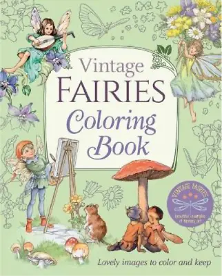 Margaret Tarrant Vintage Fairies Coloring Book (Paperback) • £14.35