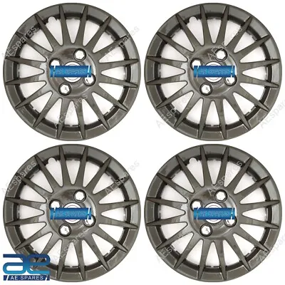 4 Pcs New Wheel Hub Caps Cover Plastic Grey 12-16  For Cars Universal @Vi • $173.09