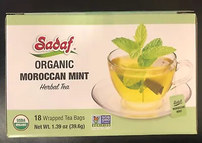 Sadaf Organic Tea 1.39 Oz  (Moroccan Mint) • $8.99