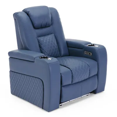 Broadway Cinema Chair Blue With Tray And Without Tray • £539.98