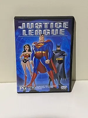 $5.90 • Buy Justice League DC Universe Animated DVD, 2002 Like New Free Post