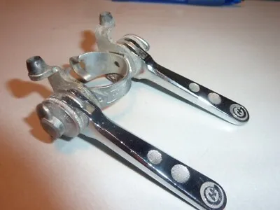 NOS Huret Challenger Downtube Clamp Silver Aluminum Road Racing Shifters/Levers • $40