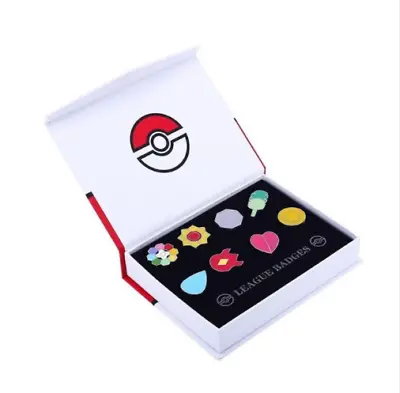 £15.59 • Buy Pokemon Gym Badges Pins Kanto Johto Hoenn Sinnoh Unova Kalos New Box Set Choose