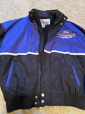 FORD RACING Champions Apparel USA MED. Nylon Jacket • $29.99