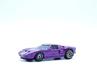 MB671 Matchbox 2005 Ford GT Purple/White 2009 #13 Saleen 1:62 Diecast • $9