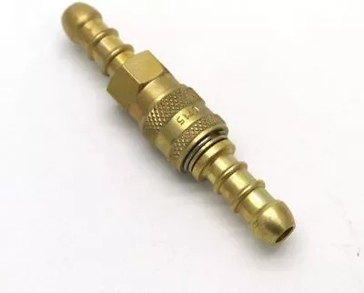 Inline Quick Release Fitting Coupling For 8mm I/d Propane/butane Gas Hose (49) • £7.99