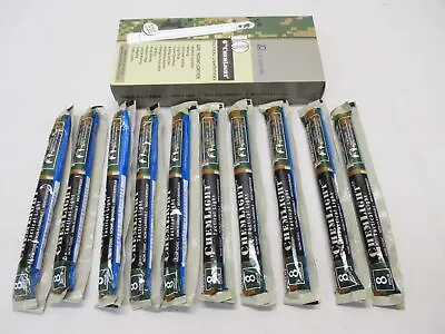 NON-TOXIC 10 PACK CYALUME CHEMLIGHT LIGHT STICK GLOW STICKS BLUE 8hr 6  Exp.2026 • $19.99