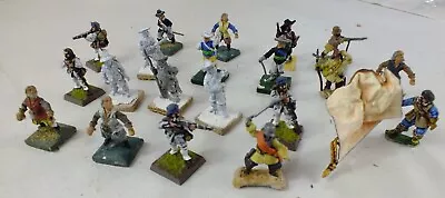 20x Assorted Painted/Basecoated  28mm English Civil War Wargaming Figures • £14