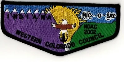 BSA Mic-O-Say Lodge 541 S-24 Western Colorado Council Colorado 2002 NOAC • $5.95