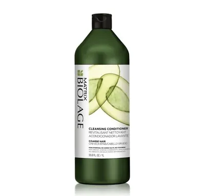 $49.95 • Buy Matrix Biolage Cleansing Conditioner For Coarse Hair 33.8 Oz