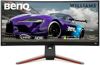 $1735.43 • Buy BenQ MOBIUZ EX3415R Curved Gaming Monitor  34 Inch IPS Ultrawide 1440P 144Hz 1m