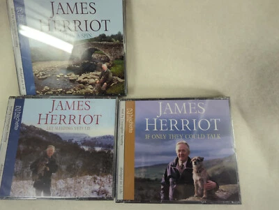 £6.99 • Buy JAMES HERRIOT 3 Audio Books On CD - CG S31