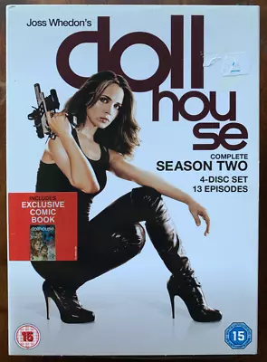 £12.50 • Buy Doll House Season 2 DVD Box Set W/ Slipcover Joss Whedon US TV Series 4 Discs