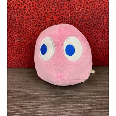 Pac-Man Pinky Ghost Plush Bandai Namco Stuffed Toy Pink Gift • $6.38