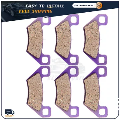 For Arctic Cat 4x4 Automatic 400 2005-08 Carbon Fiber Brake Pads Front And Rear • $12.25