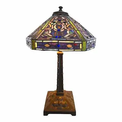 Arts And Crafts Movement Iron Table Lamp 25 Inches H • $1800