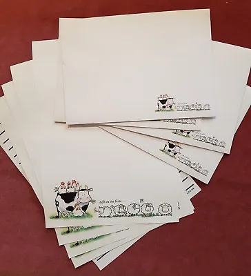 NEW 'Life On The Farm' Letter Writing Stationery Set With Matching Envelopes 8+4 • £3.40