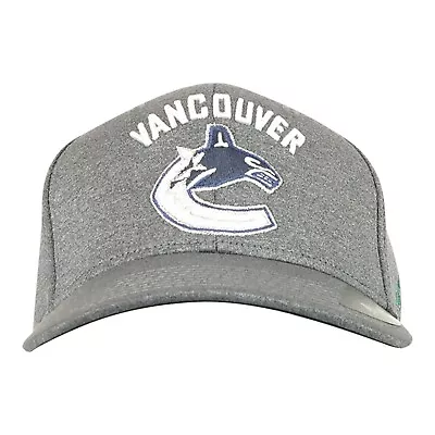 Vancouver Canucks NHL Adidas Unisex Grey Structured Flex Hat • $19.99