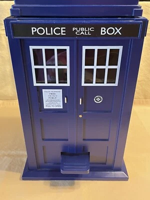 $58.79 • Buy 2009 Underground Toys Doctor Who BBC Tardis Trash/Waste Bin/Can Lights & Sounds 