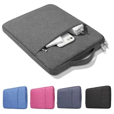 Laptop Sleeve Case For Apple MacBook Air Pro HP Dell Lenovo 13.3 14 15.6 Inch • £9.17
