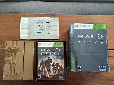 $12.50 • Buy Halo Reach Limited Edition Collectors Box Set Bundle For Xbox 360 Includes Game