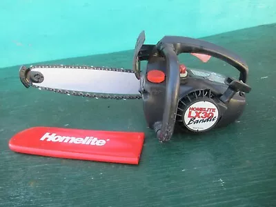 Vintage HOMELITE LX30 BANDIT Chainsaw Chain Saw With 12  Bar • $59.99