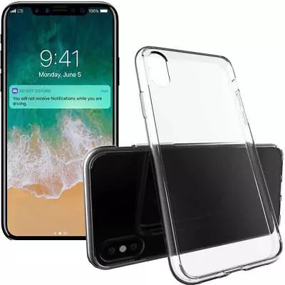 IPhone Xs Max XR 8 7 Plus 6 Case Skin Clear Gel Ultra Soft Thin Cover For Apple • $4.90