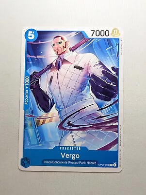 Vergo OP01-065 C (Common) One Piece Romance Dawn TCG Card • $1