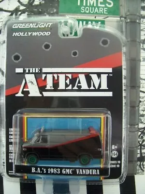 '18 GREENLIGHT CHASE GREEN THE A TEAM B.A.'s 1983 GMC VANDURA HOLLYWOOD SERIES • $59.99