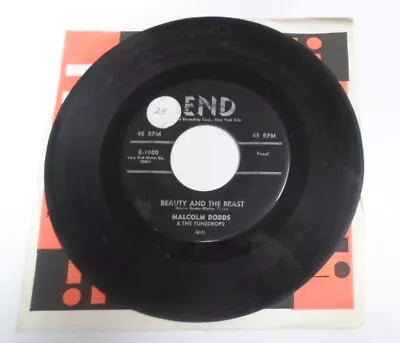 Malcolm Dodds - Beauty & The Beast / It Took A Long Time 45 RPM 7  Single Record • $9.99