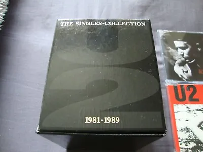 U2 THE SINGLES COLLECTION 1981-1989 12 CD Box Set Rare * Read Description • $300