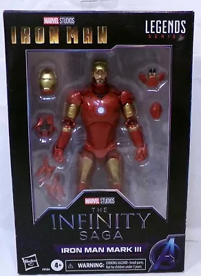 Hasbro Marvel Legends Infinity Saga Iron Man Mark III 6  Figure New • $34.99