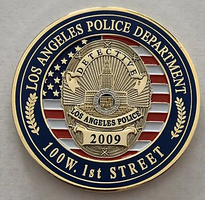 LAPD Los Angeles Police Department  Administration Building 2009 Challenge Coin • $34.99