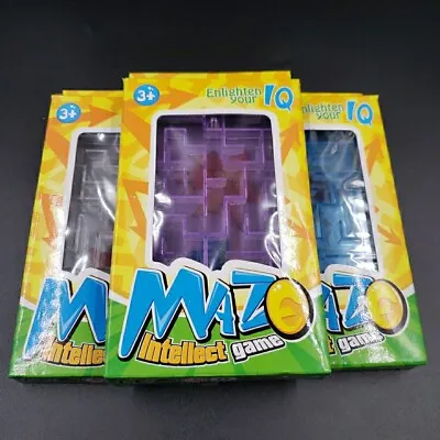 Money Maze Puzzle Gift Box Plastic Gift Card Holder Brain Teaser Game 3PC • $27.19