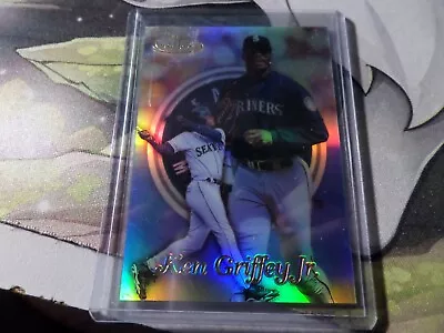 1999 Topps Gold Label Ken Griffey Jr #100 Mariners Refractor HOF • $10