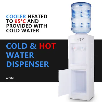 Water Cooler Dispenser Hot&Cool Free Standing 5 Gallons Top Loading Office New • $90.97