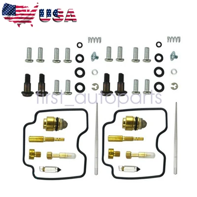 $15.79 • Buy 2*carburetor Gaskets Rebuild Kit For Yamaha Xvs11a Xvs1100a V-star Classic 99-05