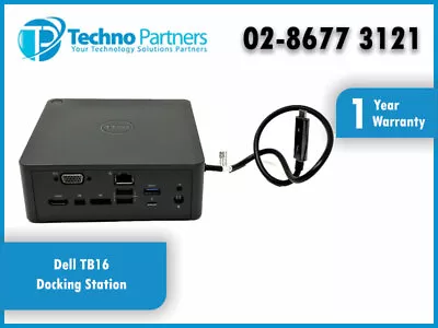 Dell Universal Dock K16A TB16 HDMI DP VGA USB Type- C USB 3.0 Docking Station  • $109