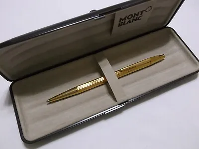 Montblanc Noblesse # 1547 Gold Plated 0.5mm Mechanical Pencil • $224.95