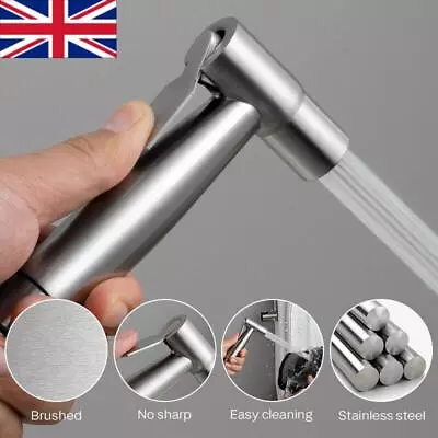 Handheld Bidet Toilet Jet Spray Muslim Hygienic Douche Shower Head Sprayer • £6.04