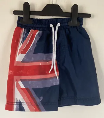 £1.75 • Buy Boys Union Jack Swimming Shorts Age 3