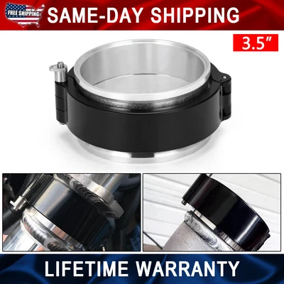 $31.50 • Buy 3.5  89mm Aluminum Quick Release V-Band Clamp Kit Intake Intercooler Pipe Metal