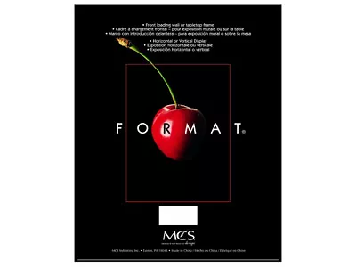 MCS Format Frame 3-1/2x5 Black (Same Shipping Any Qty) • $2.33